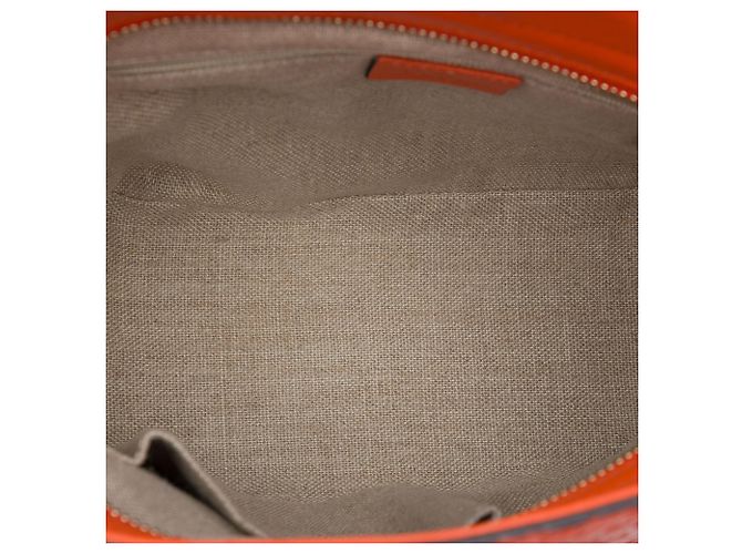 Gucci Orange Small Microguccissima Bree Satchel - Ansicht 4