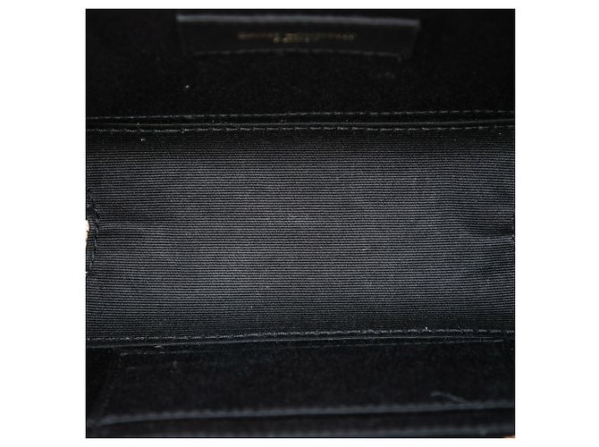 Bolso de cámara Vicky en piel de cordero acolchada blanco Saint Laurent - vista 4