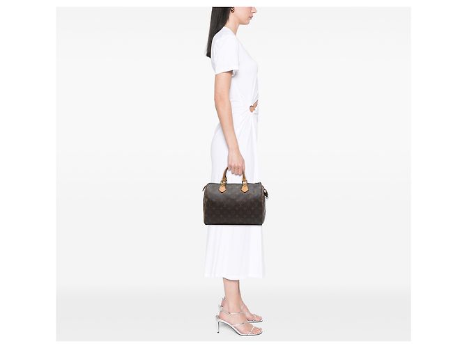 Louis Vuitton Braun Monogram Speedy 30 - Ansicht 7
