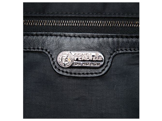 Fendi Black FF Nylon Tote Schwarz - Ansicht 5