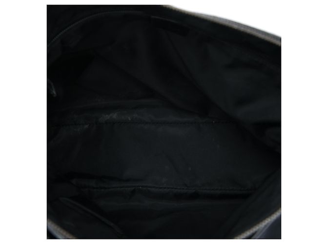 Borsa a tracolla in tela Gucci nera con bordatura Guccissima Nero - vista 4