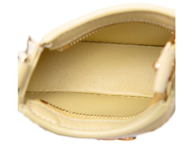 Céline Borsa Triomphe Tilly in vitello micro lucido giallo Celine - vista 4