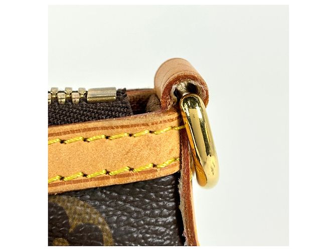 Borsa Tote Louis Vuitton Palermo PM Marrone - vista 5