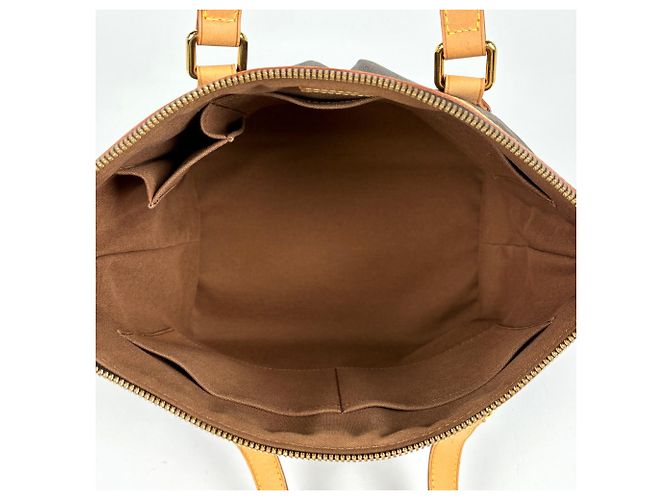 Borsa Tote Louis Vuitton Palermo PM Marrone - vista 7