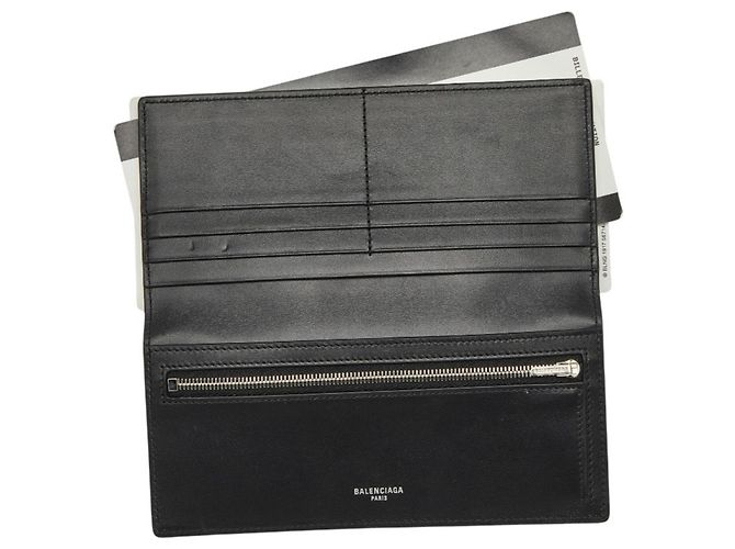 Cartera larga para pasaporte Balenciaga Negro - vista 6