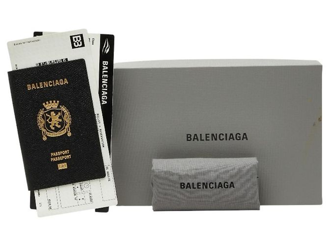 Cartera larga para pasaporte Balenciaga Negro - vista 9