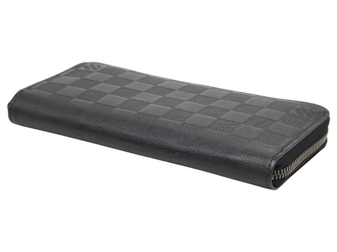 Louis Vuitton Damier Infini Zippy Wallet Black - view 4
