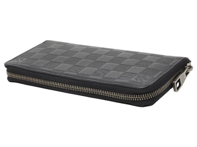 Louis Vuitton Damier Infini Zippy Wallet Black - view 5