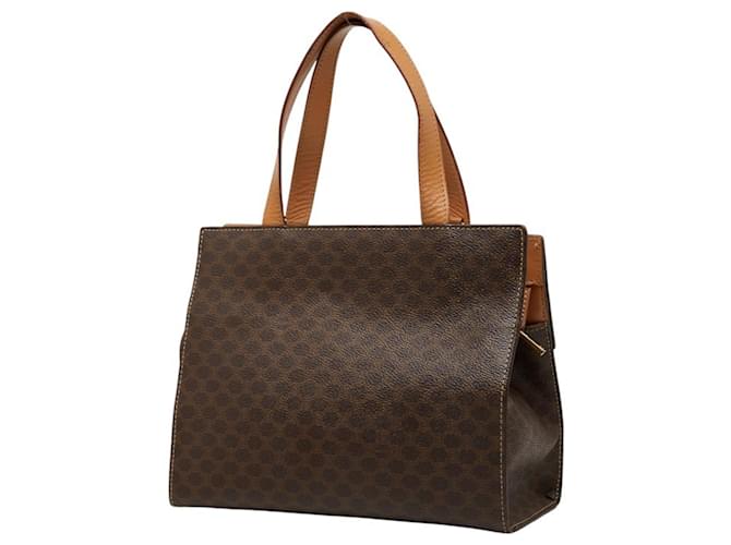 Céline Borsa Celine Macadam Marrone - vista 2