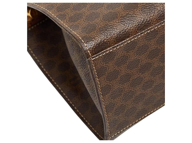 Céline Borsa Celine Macadam Marrone - vista 5