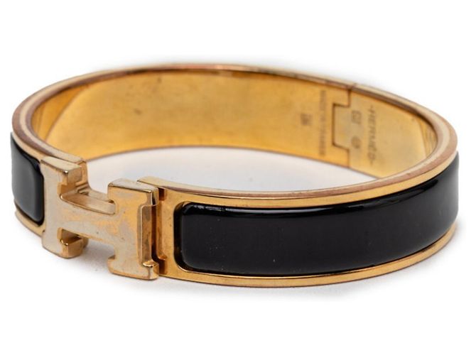 Hermès Pulsera Hermes Click H PM Dorado - vista 2