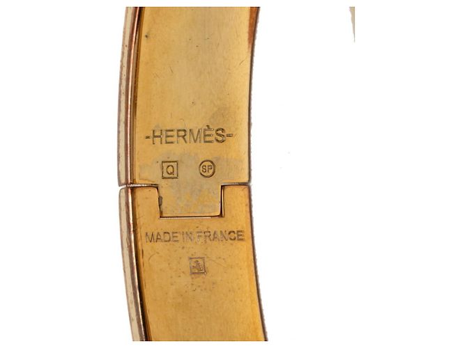 Hermès Pulsera Hermes Click H PM Dorado - vista 5