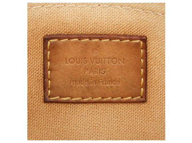Borsa a tracolla con catena Louis Vuitton Damier Azur Favorite MM Bianco - vista 11