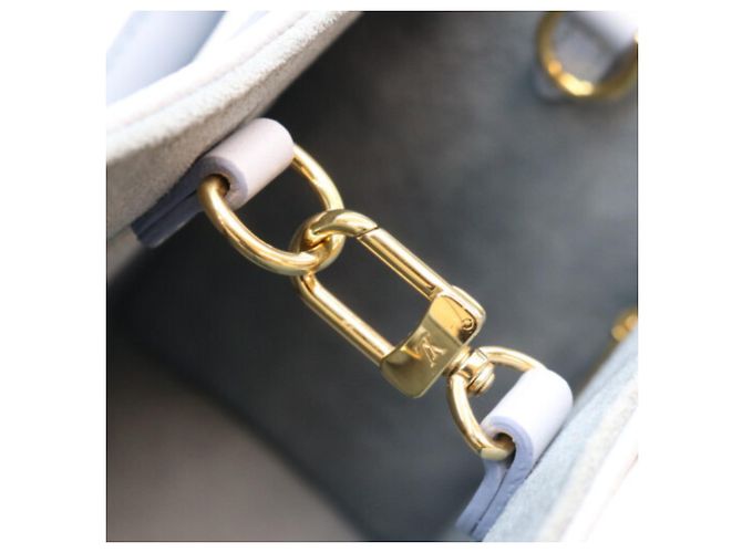 Borsa a spalla Louis Vuitton Monogram Empreinte OnTheGo PM Blu - vista 11