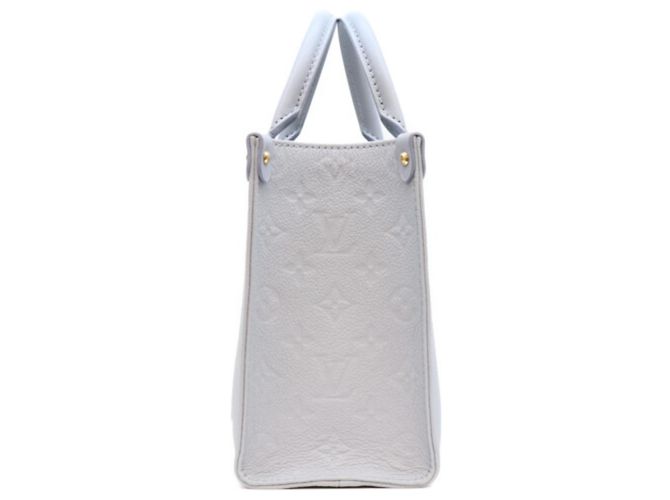 Borsa a spalla Louis Vuitton Monogram Empreinte OnTheGo PM Blu - vista 2