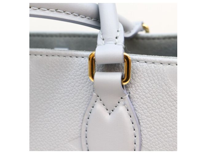 Borsa a spalla Louis Vuitton Monogram Empreinte OnTheGo PM Blu - vista 6
