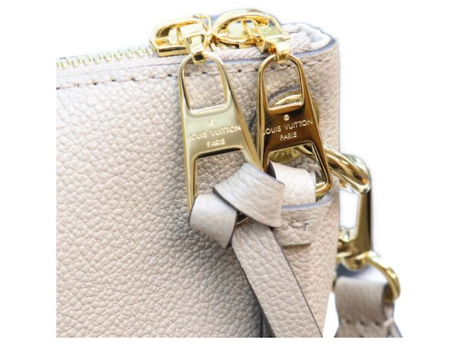 Borsa a tracolla Louis Vuitton Monogram Empreinte Tourtrelle Maida Hobo Beige - vista 6