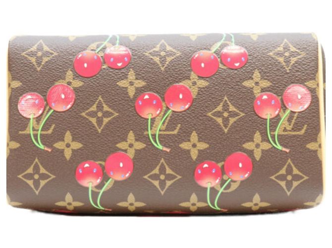Bolsa de ombro Louis Vuitton x Takashi Murakami Monogram Cherry Speedy Bandoulière 20 Marrom - vista 5