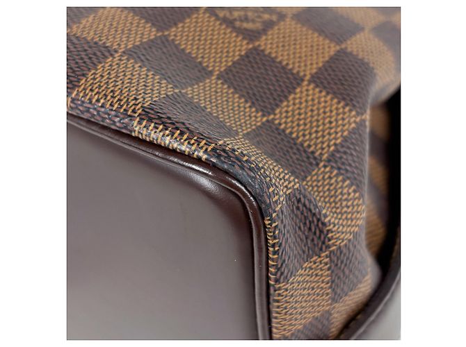 Borsa Tote Louis Vuitton Chelsea Marrone - vista 3