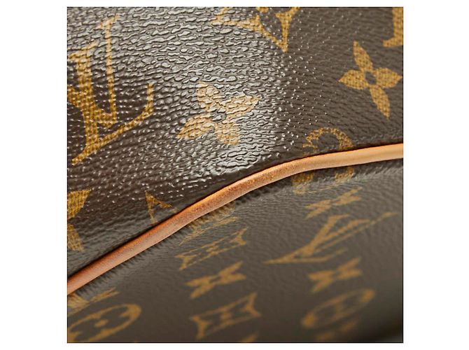 Borsa Louis Vuitton Monogram Palermo PM Marrone - vista 5