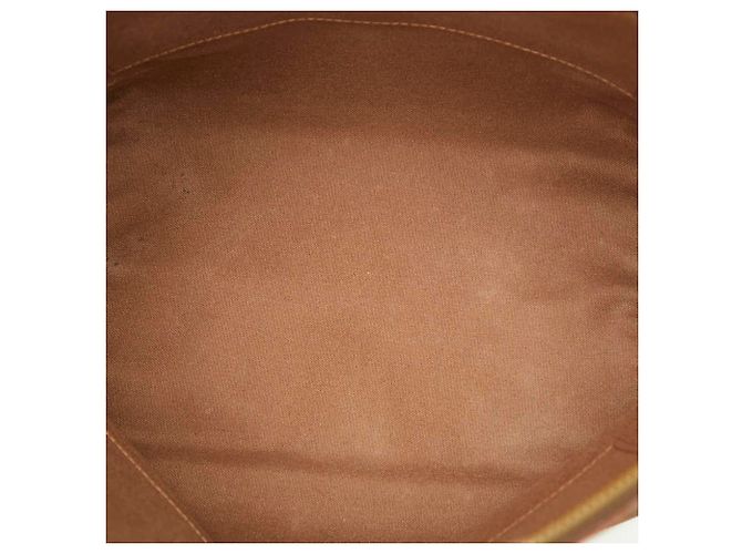 Borsa Louis Vuitton Monogram Palermo PM Marrone - vista 8