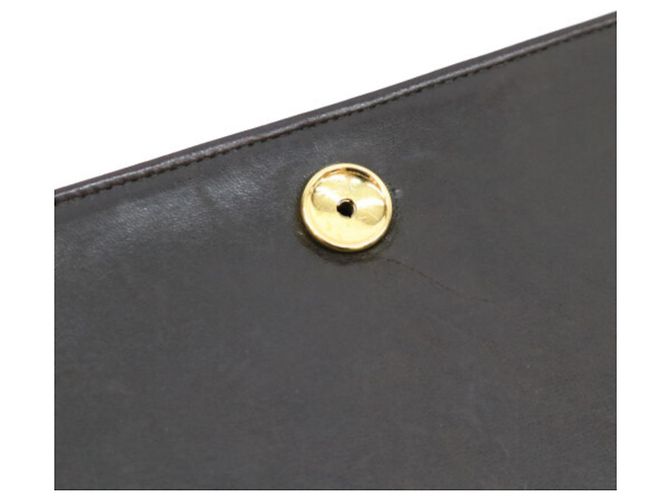 Timeless Borsa a tracolla Chanel Black Lambskin Full Flap Nero - vista 15