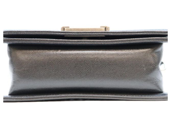 Chanel A67085 Caviar Boy Small Shoulder Bag Nero - vista 5