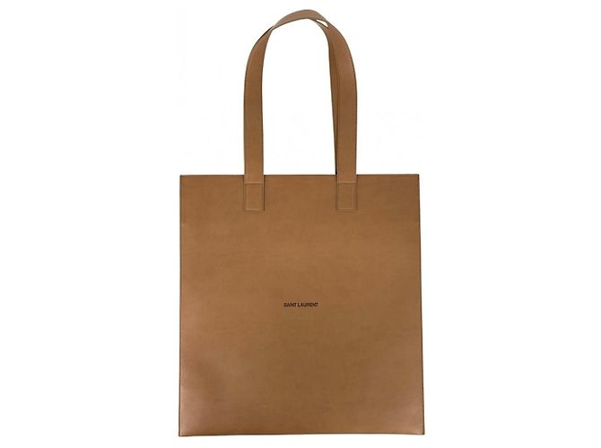 Saint Laurent RIVE DROITE Ledertasche Braun - Ansicht 2