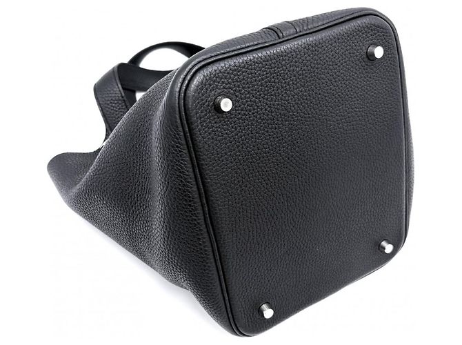 Hermès Hermes Picotin Lock MM Handtasche Schwarz - Ansicht 3