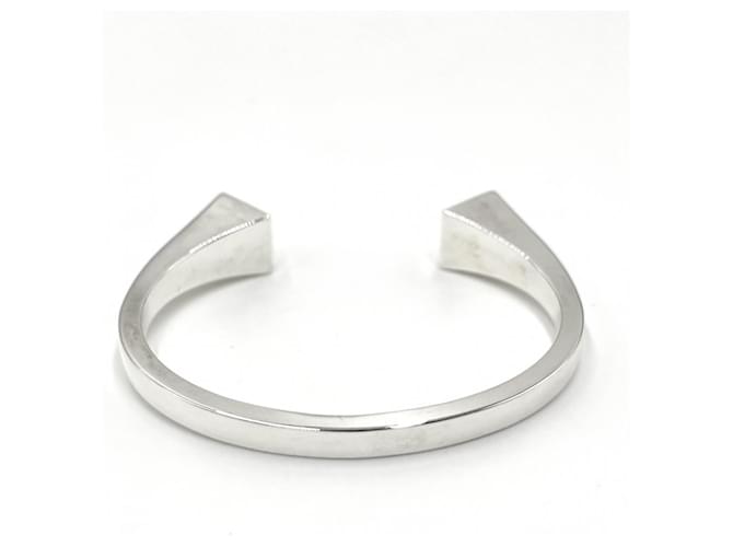 Hermès Pulsera Clou de Forge Hermes Plata - vista 2