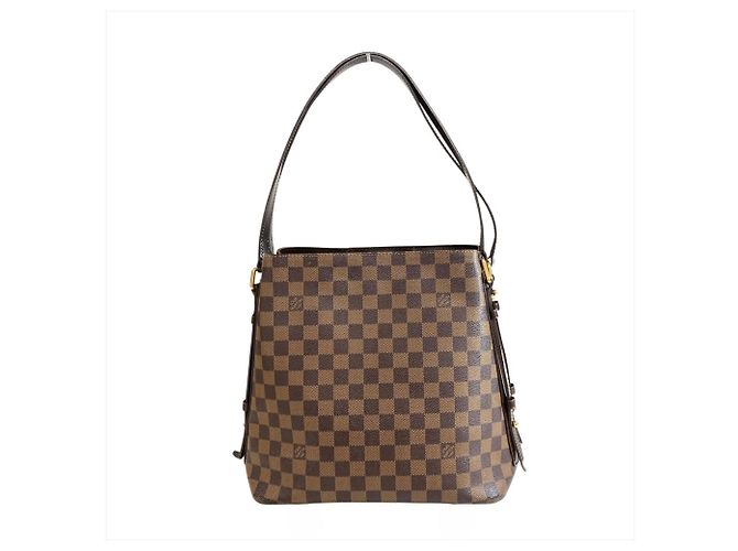 Borsa Tote Louis Vuitton Cabas Rivington Marrone - vista 2