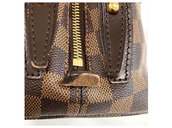 Borsa Tote Louis Vuitton Cabas Rivington Marrone - vista 5