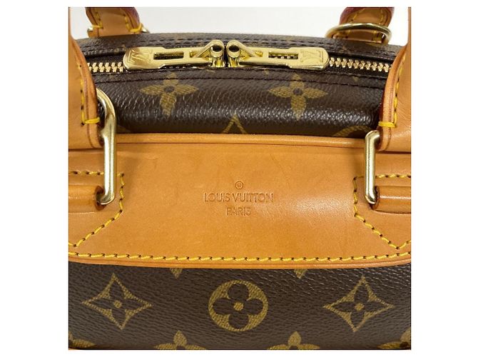 Borsa Louis Vuitton Trouville Marrone - vista 5