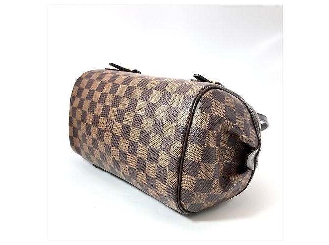 Borsa a Spalla Louis Vuitton Rivington PM Marrone - vista 3