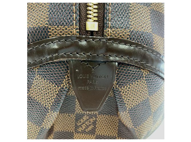 Borsa a Spalla Louis Vuitton Rivington PM Marrone - vista 5