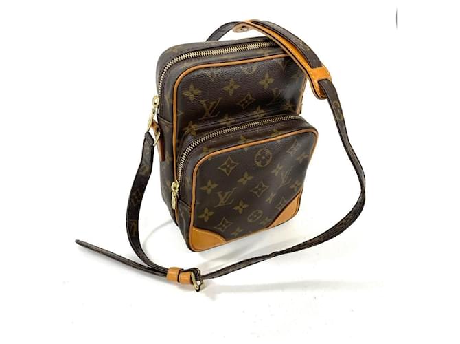 Borsa a tracolla Louis Vuitton Amazon Marrone - vista 2