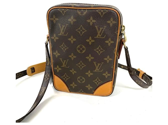 Borsa a tracolla Louis Vuitton Amazon Marrone - vista 3