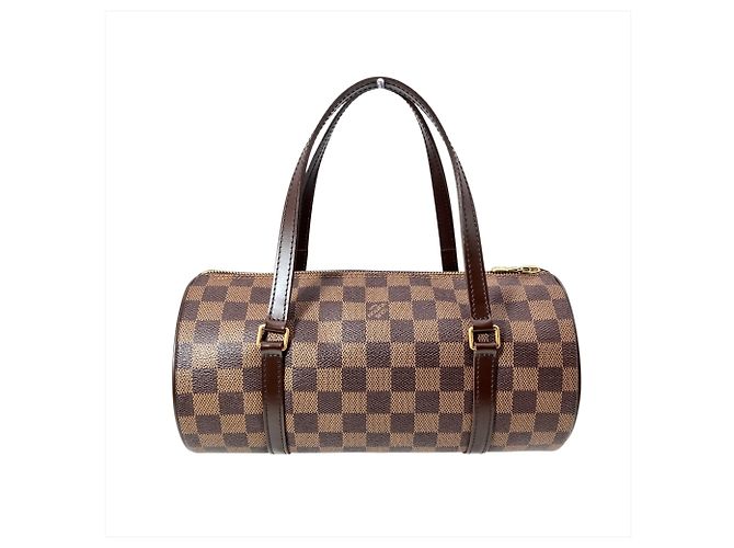 Borsa a Spalla Louis Vuitton Papillon 26 Marrone - vista 2