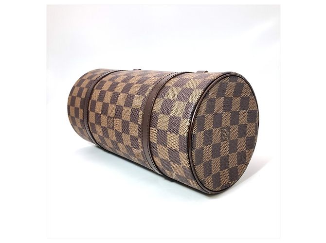 Borsa a Spalla Louis Vuitton Papillon 26 Marrone - vista 3