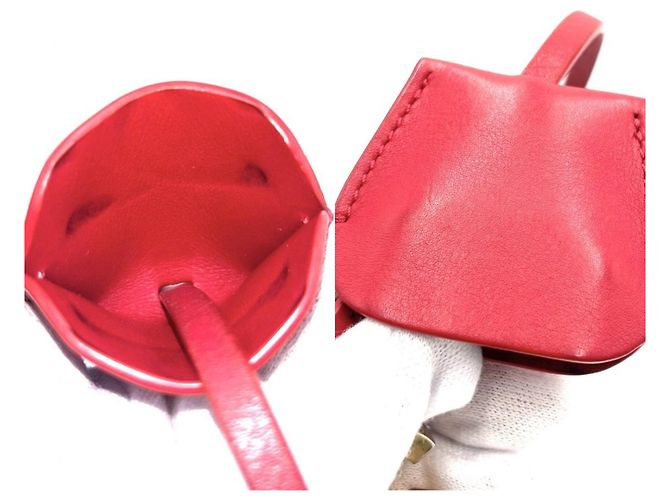 Vanity Borsa Matelassé CC Filigree da donna Chanel Rosso - vista 9