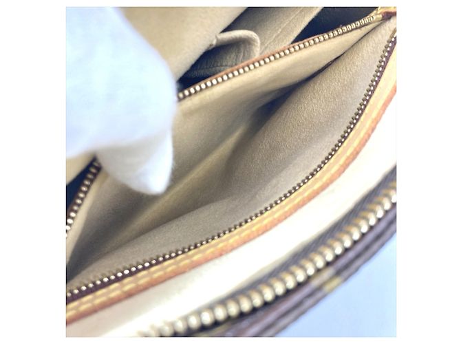 Borsa a Spalla Louis Vuitton Looping MM Marrone - vista 9