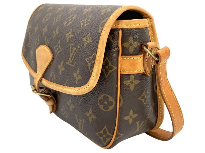 Borsa a tracolla Louis Vuitton Sologne - Tela Monogram marrone - vista 2