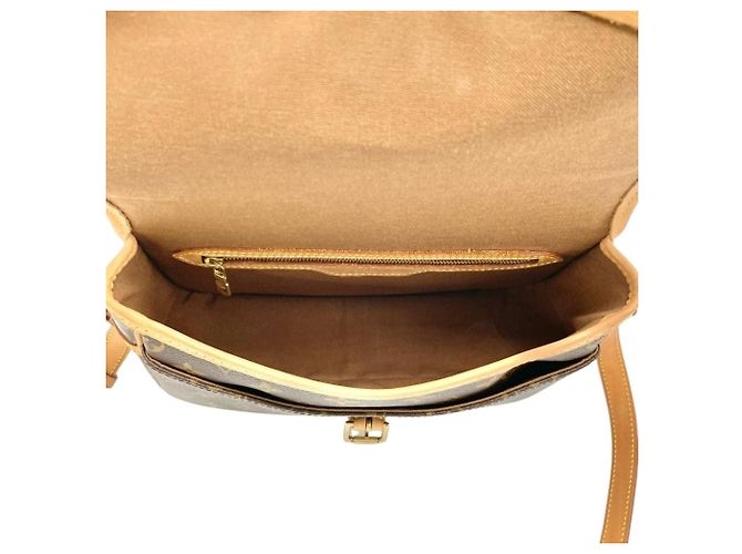 Borsa a tracolla Louis Vuitton Sologne - Tela Monogram marrone - vista 6