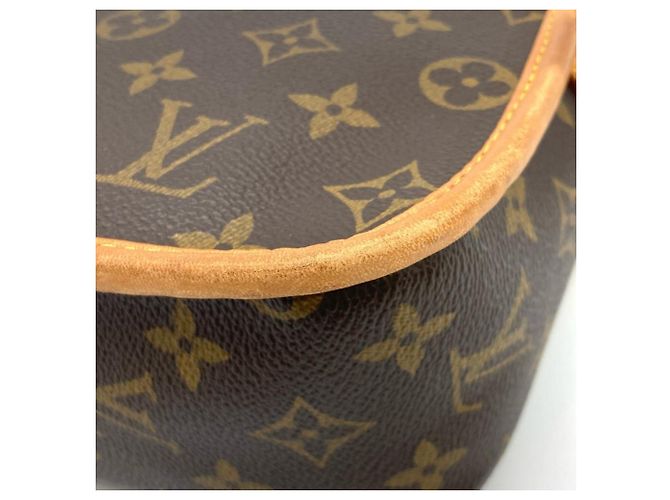 Borsa a tracolla Louis Vuitton Sologne - Tela Monogram marrone - vista 9