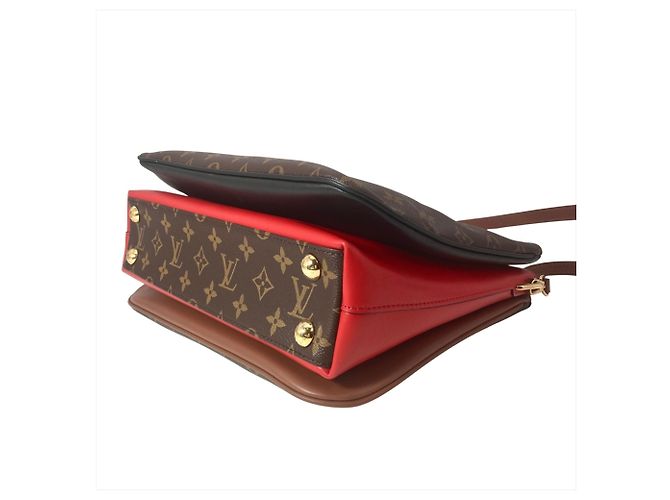 Bolso Louis Vuitton Millefeuille Castaño - vista 3