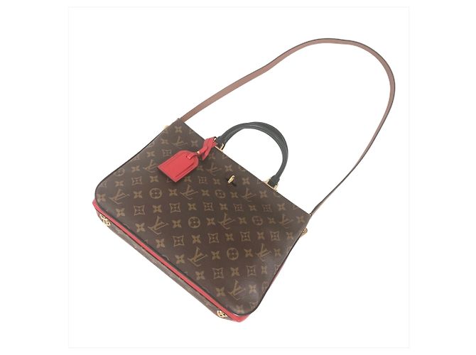 Bolso Louis Vuitton Millefeuille Castaño - vista 4