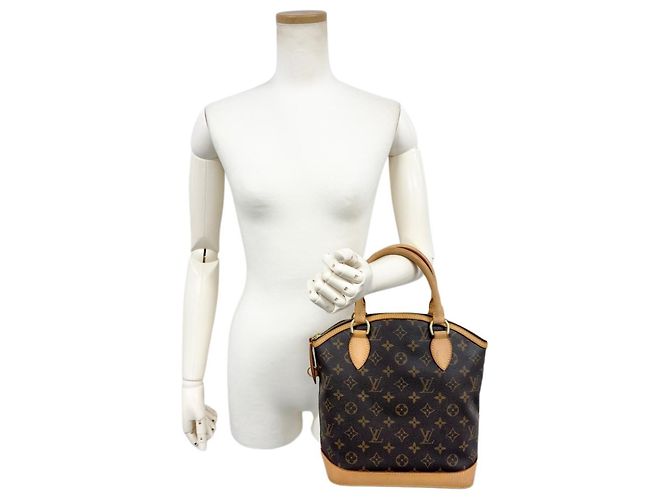 Louis Vuitton Lockit PM Handtasche Braun - Ansicht 10