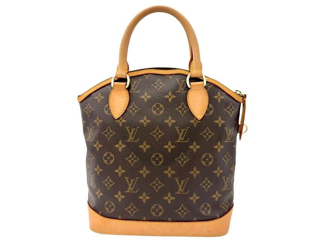 Louis Vuitton Lockit PM Handtasche Braun - Ansicht 3