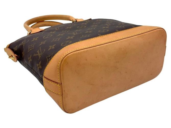 Louis Vuitton Lockit PM Handtasche Braun - Ansicht 4