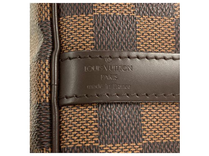 Bolso Louis Vuitton Speedy Bandoulière 30 Castaño - vista 11